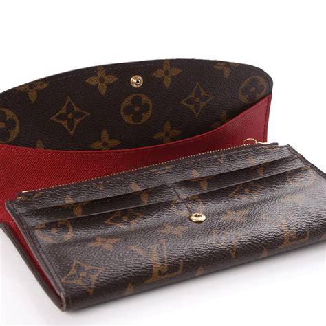 portafoglio lv monogram|Designer Women's Wallet in Monogram Canvas Emilie .